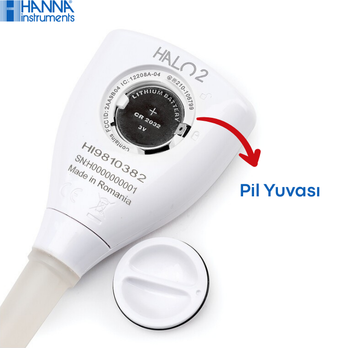 Hanna HI9810382 Ekmek ve Hamur pH Test Cihazı Pilli Kullanım